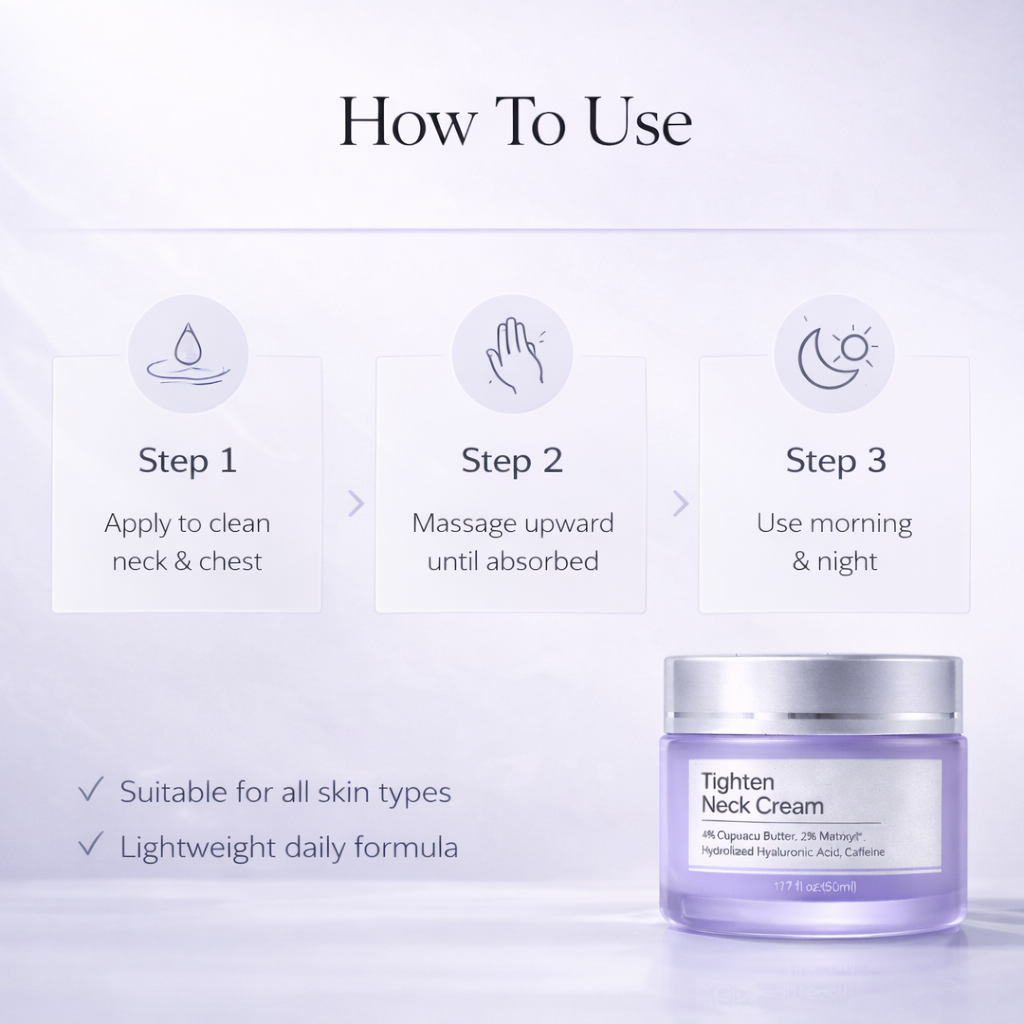 FirmNeck™ - Innovative Neck Firming Cream