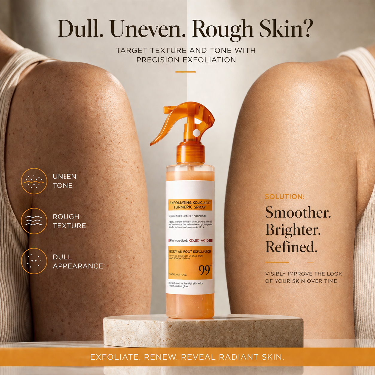 BrightSpray™ - Premium Brightening & Exfoliating Spray