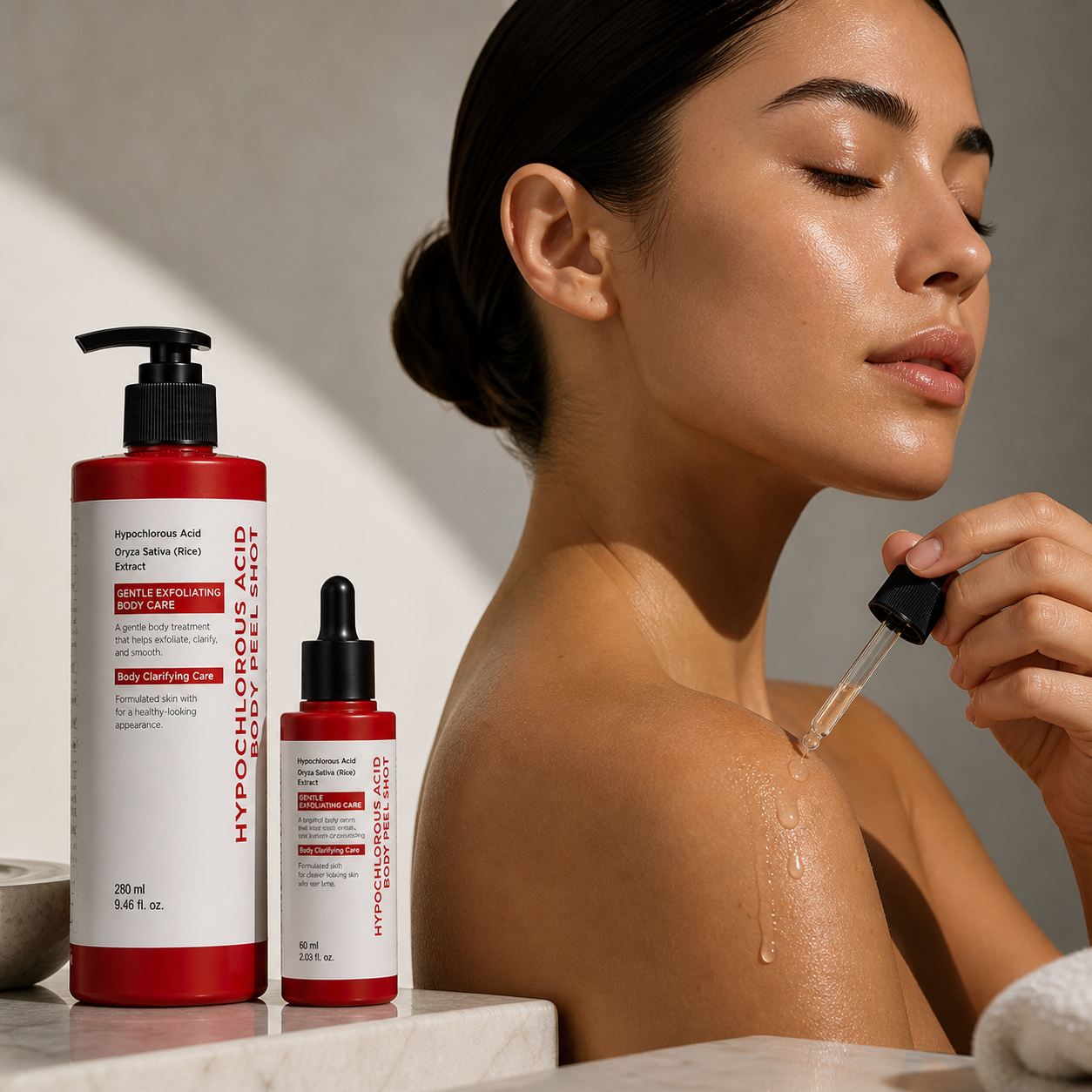 HypoPeel™ - Premium Hypochlorous Acid Peel Shot Duo