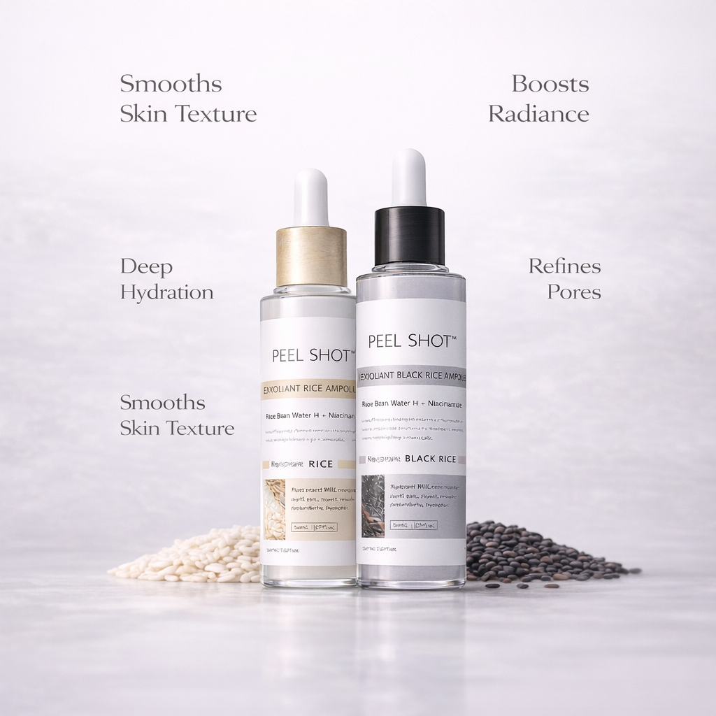 BrightPeel™ - Smooth & Brighten Rice Exfoliating Duo