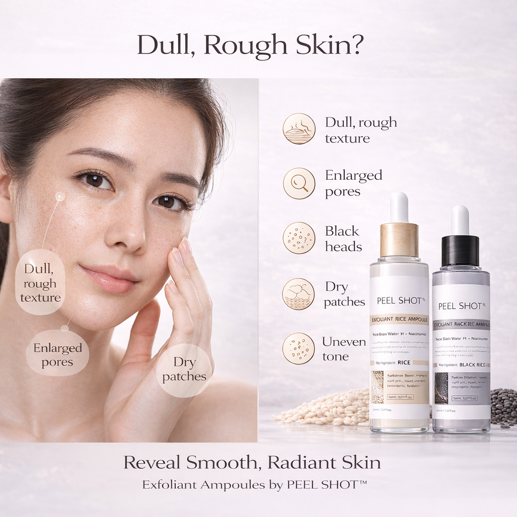 BrightPeel™ - Smooth & Brighten Rice Exfoliating Duo