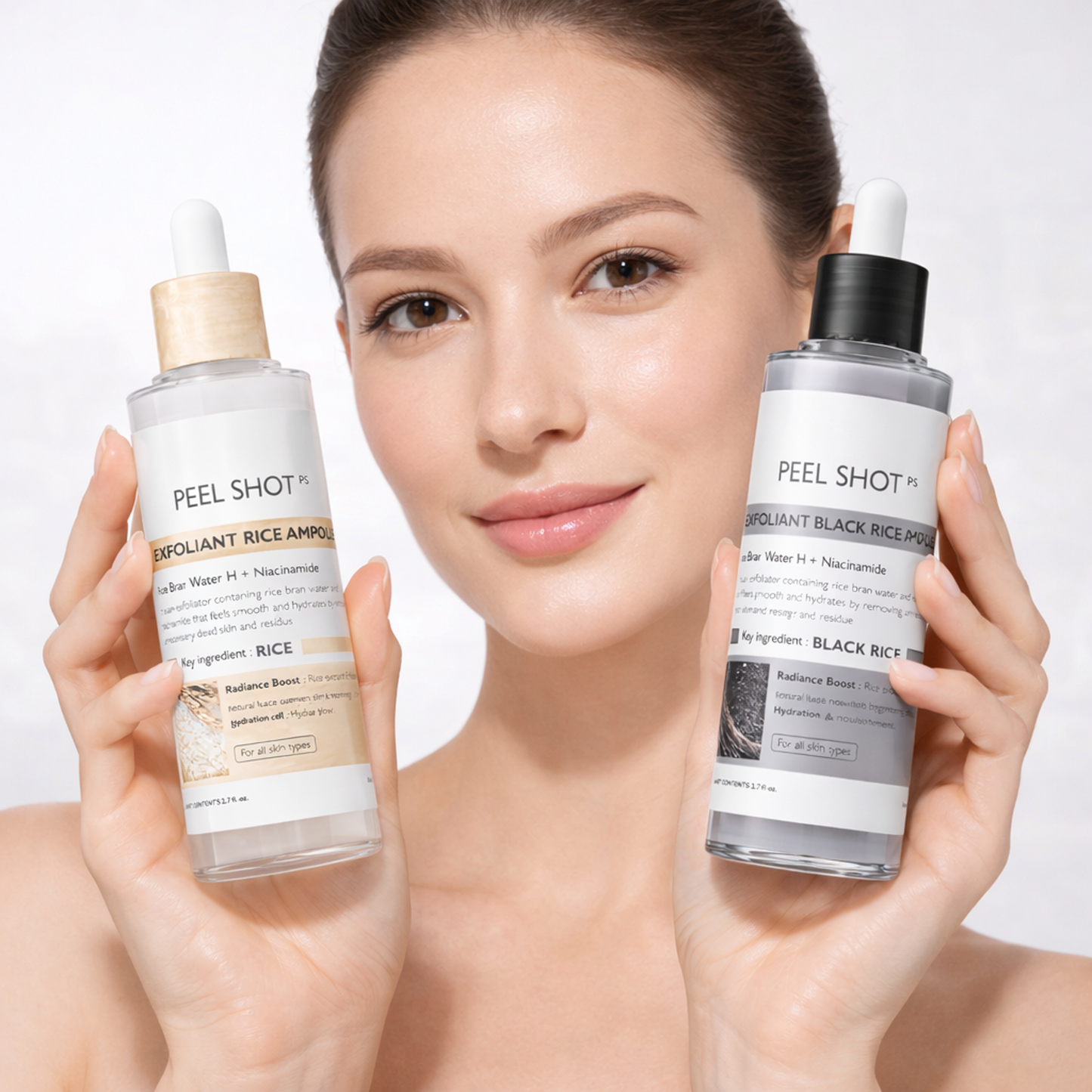 BrightPeel™ - Smooth & Brighten Rice Exfoliating Duo