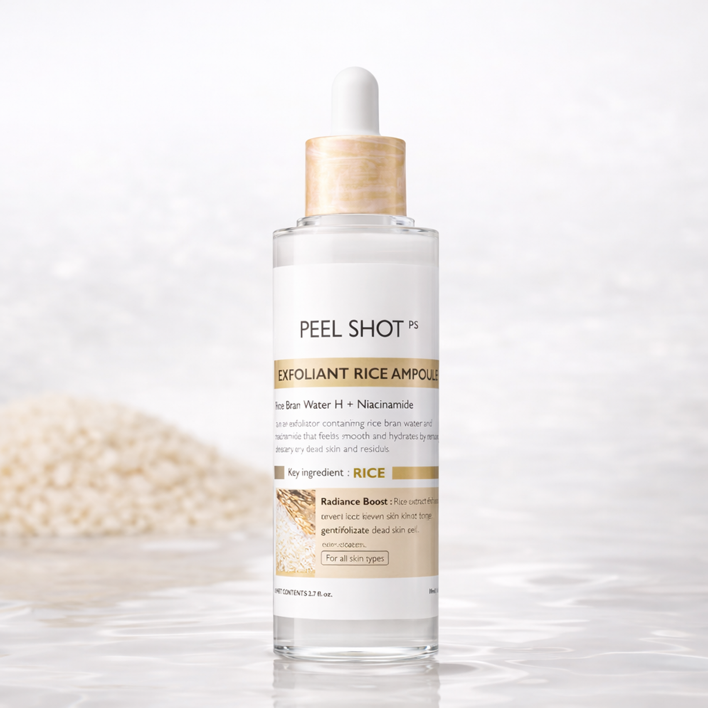 BrightPeel™ - Smooth & Brighten Rice Exfoliating Duo