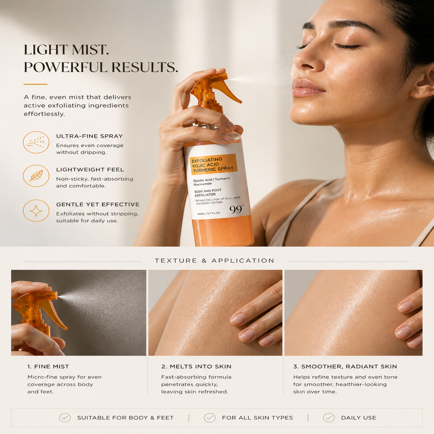 BrightSpray™ - Premium Brightening & Exfoliating Spray