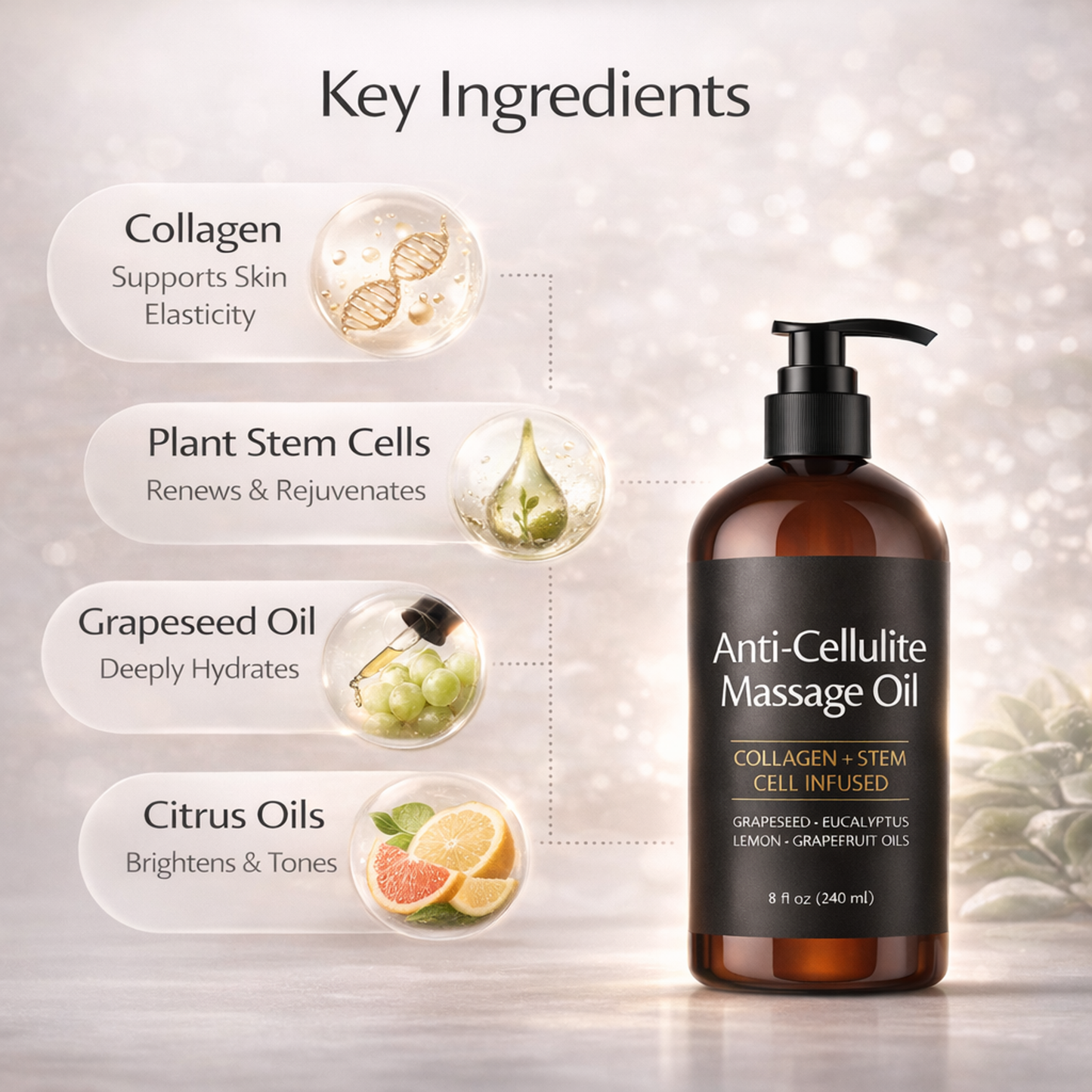 CelluOil™ - Premium Sculpting Body Oil